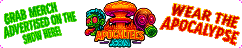 Grab your merch at apocaltees.com